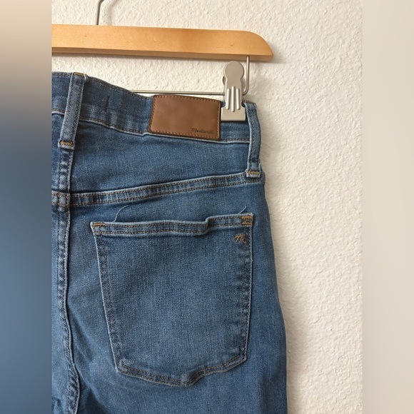 MADEWELL 10” High Rise Skinny jeans in Medium blue wash size 27 - Picture 1 of 7